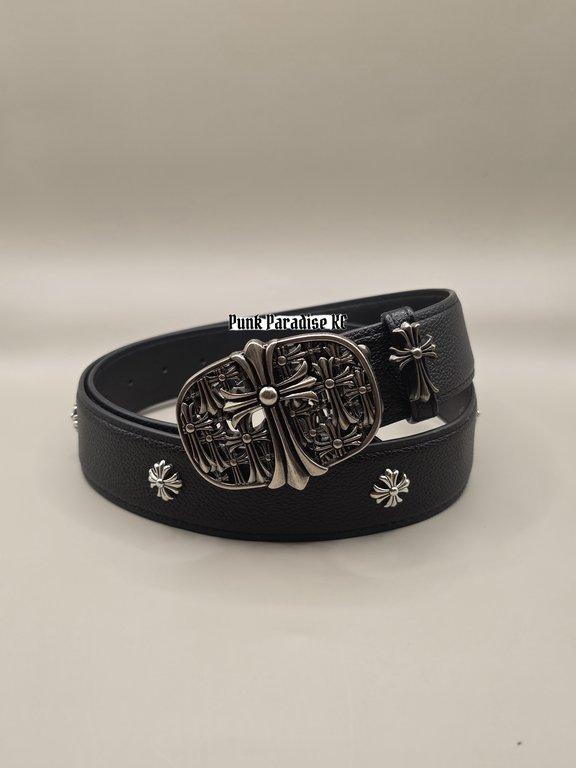 Chrome Hearts cemetery cross belt