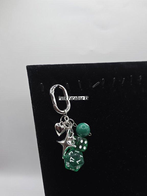 Green dice pocket accessory