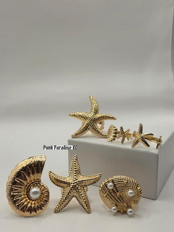 3pc gothic and 3 star chain set